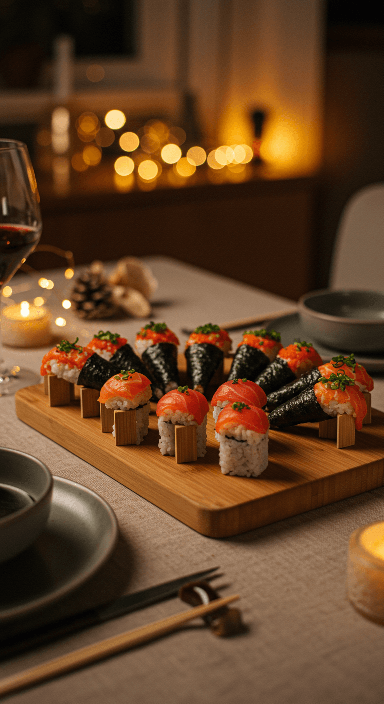 New Year Catering: Sushi & Hibachi at Home